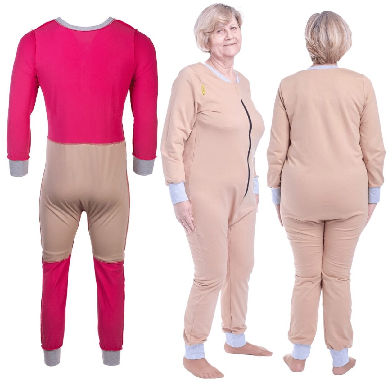 Bodysuits für Senioren: Komfort und Funktionalität in der Pflege durch hautfreundliche und praktische Kleidungslösungen.